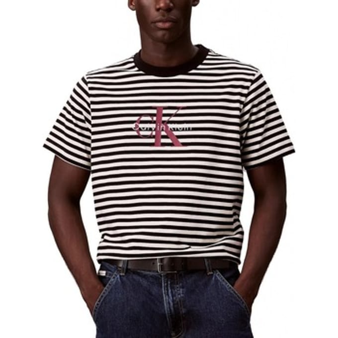 T-shirt Korte Mouw Calvin Klein Jeans 20s Stripe