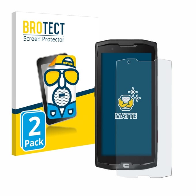 BROTECT - Screenprotector voor Crosscall Core X4 - Folie Beschermfolie matte 2 Stuks