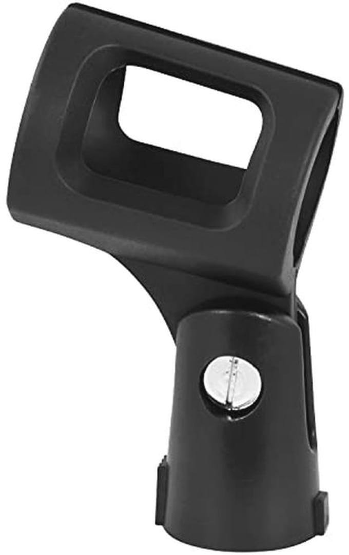 Universele Rubber Microfoonklem met Verstelbare Hoek - Geschikt voor 5/8 Inch Microfoonstandaards