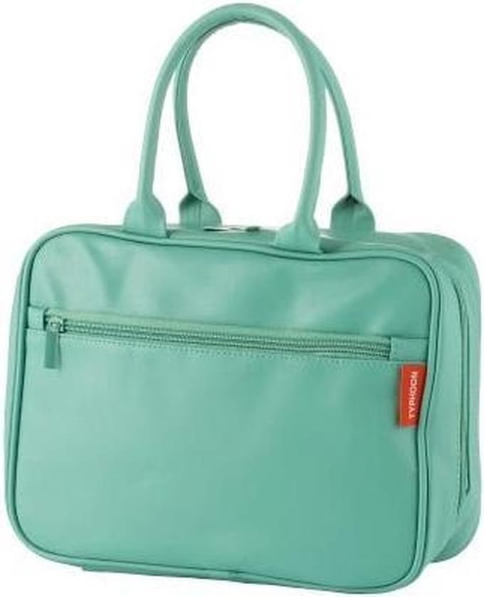 Typhoon pure lunchtas uit vegan leer blauw