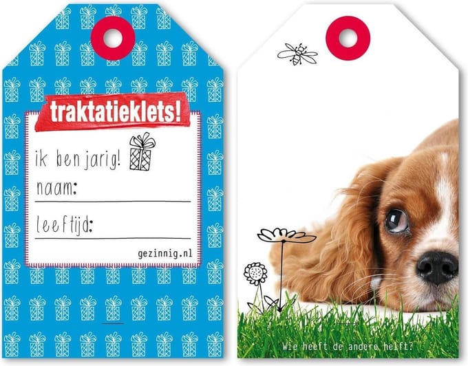 Gezinnig - Traktatieklets! 3-6 jaar