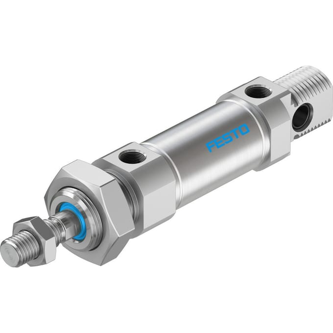 Festo Cilinder 25mm Boring 10mm Slag ISO 6432 Dubbelwerkend - 1908320 - P2CRD