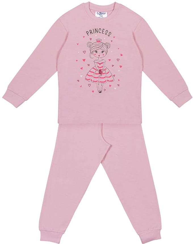 Fun2Wear - Pyjama Princess - Roze - Maat 86 -