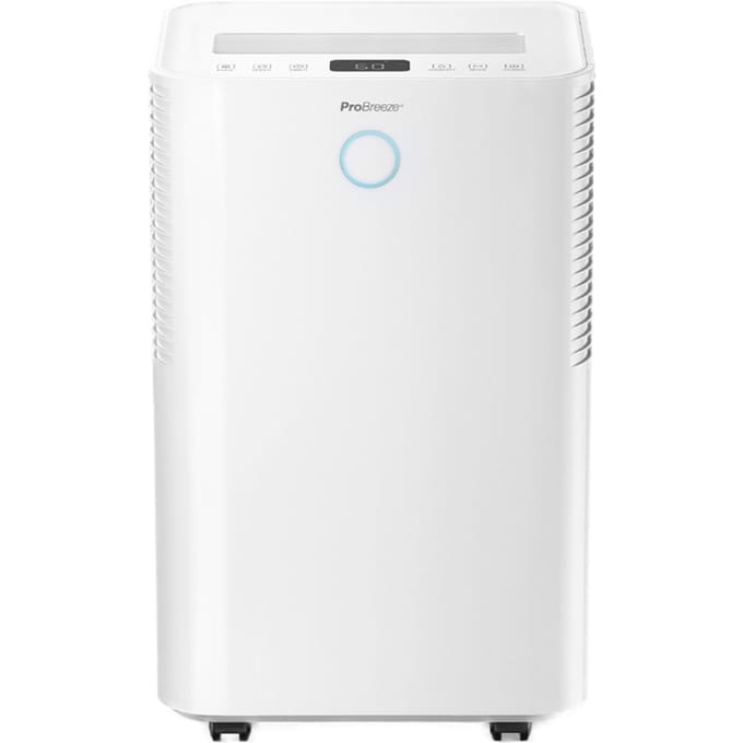 Pro Breeze OmniDry 20L Luchtontvochtiger - Wit