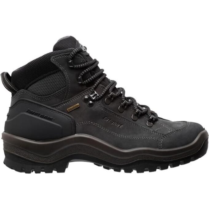 Grisport Bergen Mid Unisex Wandelschoenen - Black