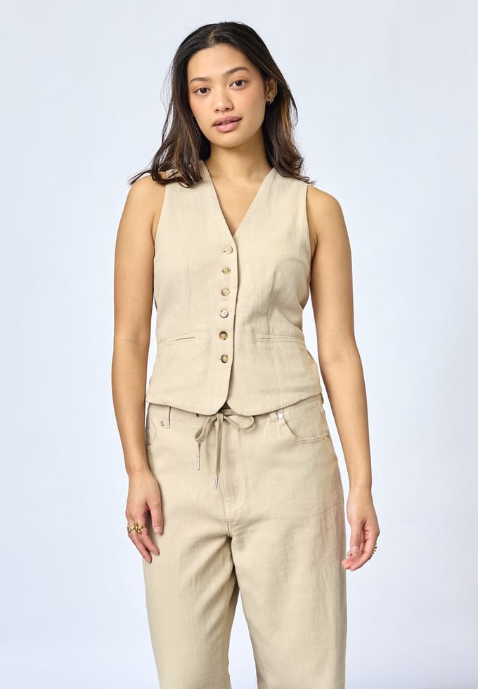 SisterS point gilet Fillo-ve 19775 Bamboo Maat - S