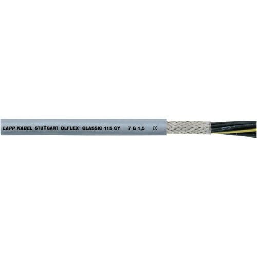 LAPP ÖLFLEX® CLASSIC 115 CY Stuurstroomkabel 3 G 0.75 mm² Grijs 1136103/100 100 m