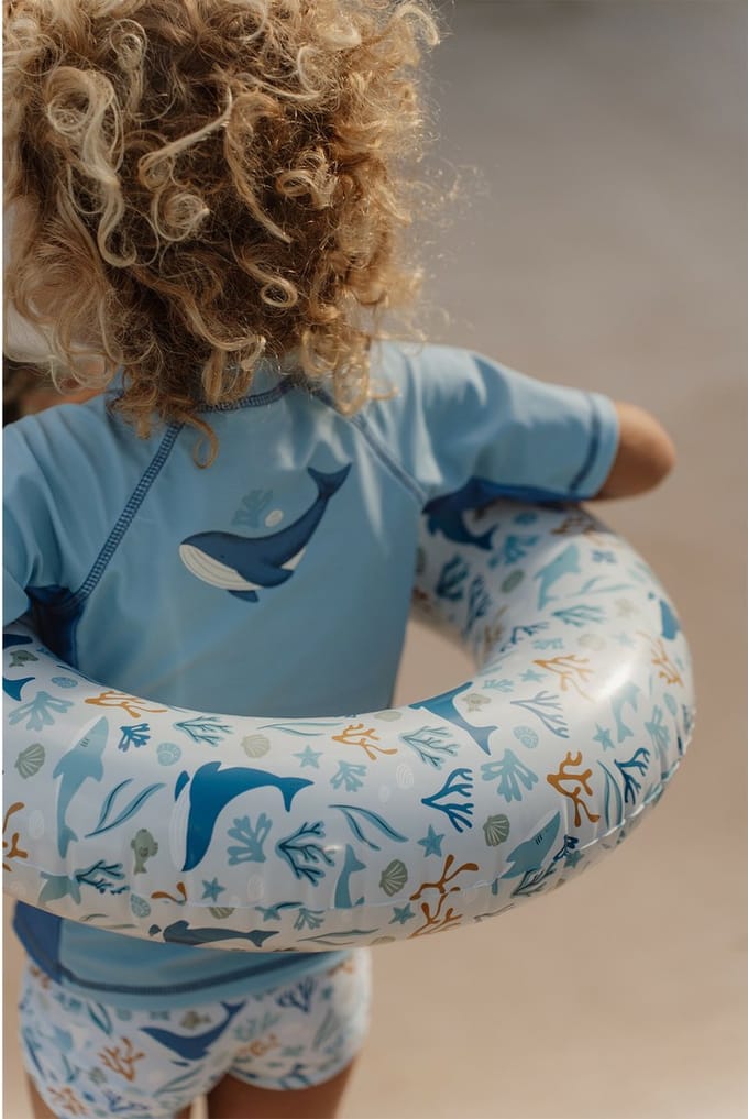 Little Dutch - Ocean Dreams Swim Ring Blue 50cm