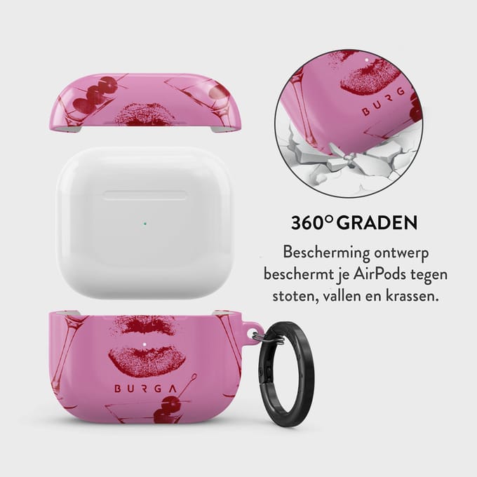 Burga Hardcase voor de Apple AirPods 3 - Call me