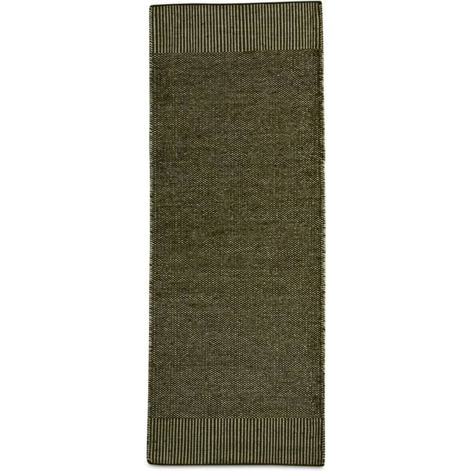 Woud Rombo Tapijt - mosgroen - 200 x 75 cm