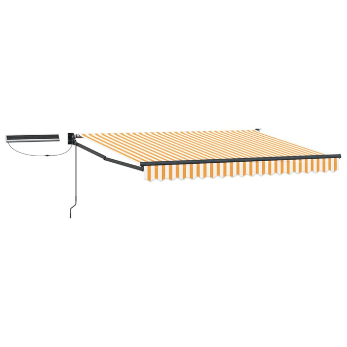 vidaXL - Elektrisch - Uitschuifbare - Zonneluifel - 3,5 - x - 2 - m