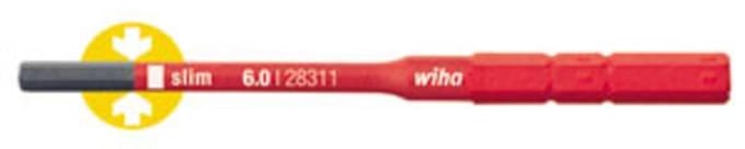 Wiha 37223 VDE Inbus Verwisselbare kling 2 mm 2 mm 75 mm Geschikt voor Wiha Torque