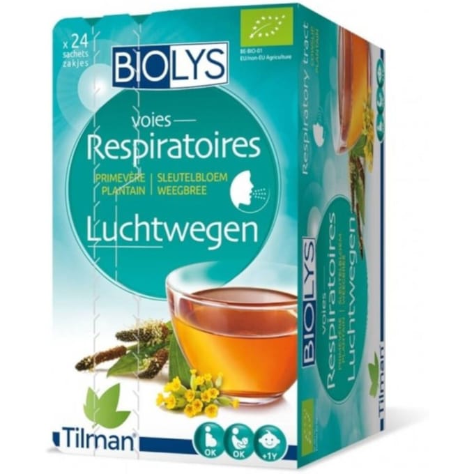 Biolys Sleutelbloem - Weegbree 24 Filterzakje