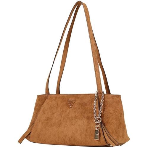 GUESS schoudertas Devon Shoulder Satchel Cognac bruine