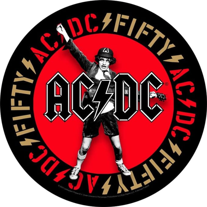 AC/DC Embleem - Angus Emblem - voor Geen - meerkleurig