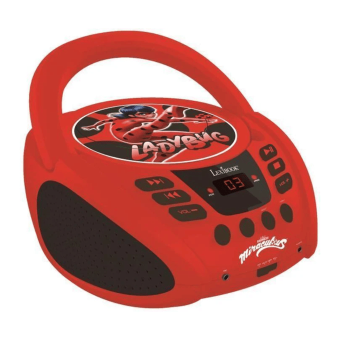 Miraculous Ladybug Draagbare Radio CD Speler