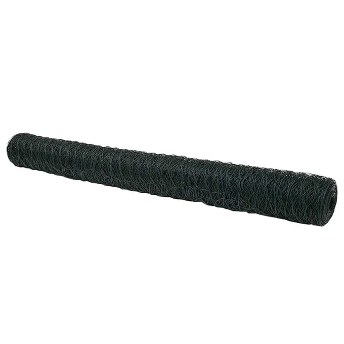 vidaXL - Hexagon - Hek - 1,6 - x - 50 - m - PVC - Groen