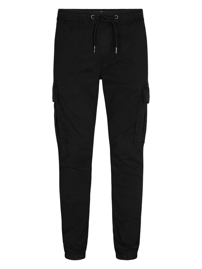 Petrol Industries - Heren Cargo Jogger Driftwoodstone - Zwart