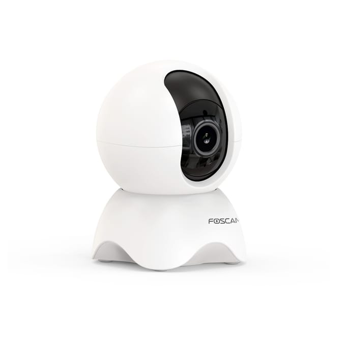Foscam X5 - Beveiligingscamera's - 5 MP - Pan&tilt - Binnencamera - Babyfoon - Persoonsdetectie - Wit