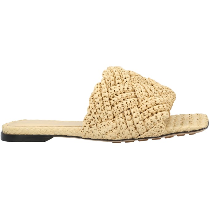 Bottega Veneta Lido Flatsandalen bruin