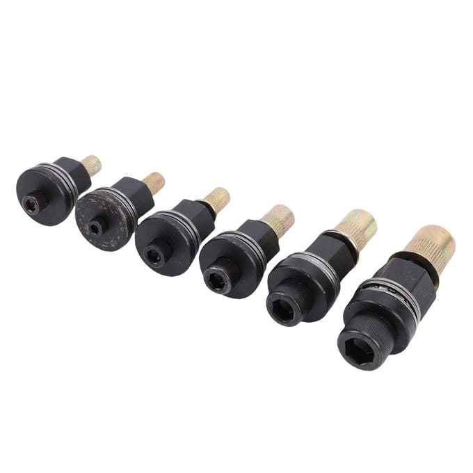 6 Stuks Handklinkmoertang Doorns Handmatige Klinkmoertang Doornenset Accessoires 10#-24.3Celsius8-16