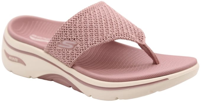 Skechers GO WALK ARCH FIT 2.0 SANDAL - Dames Slippers - Paars