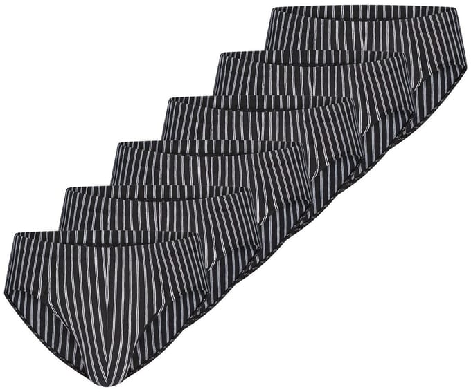 Schiesser Heren slip / onderbroek 6 pack 95/5 Essentials Cotton