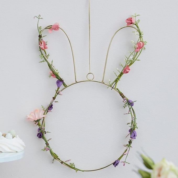 Ginger Ray Easter Bunny Wreath Met Folie *