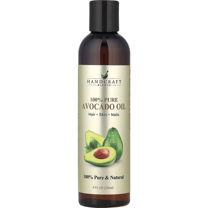 Handgemaakte Melanges, 100% Pure Avocado-olie, 8 fl oz (236 ml)