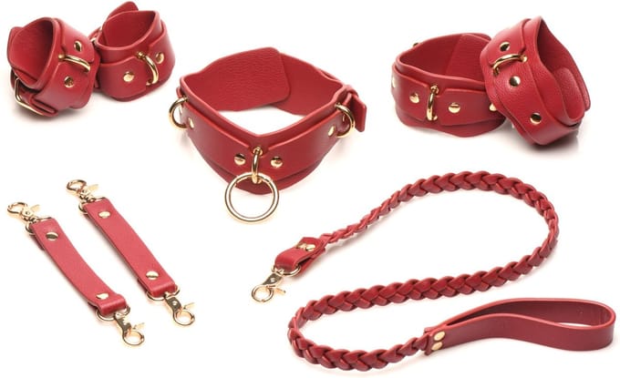 XR Brands - Lover's Restraints Set - Rood