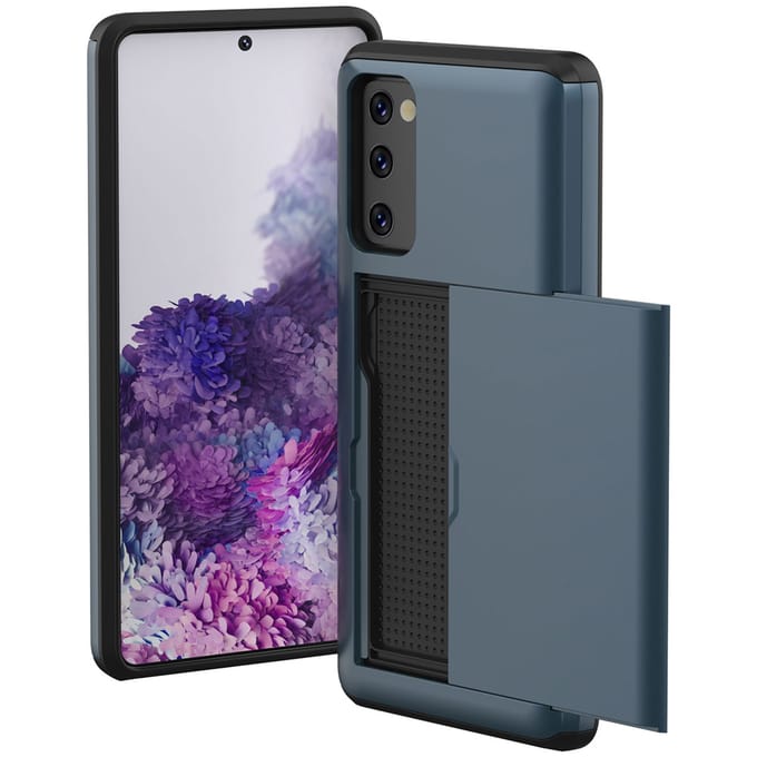 imoshion Hoesje met Pasjeshouder - Geschikt voor Samsung Galaxy S20 FE - Donkerblauw
