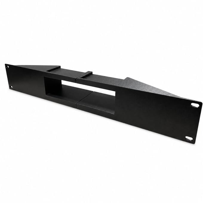 19 Inch Rackmount Beugel Geschikt voor Minisforum MS-01 – Mini PC Server Rack Mount – Homelab Accessoire – Zwart