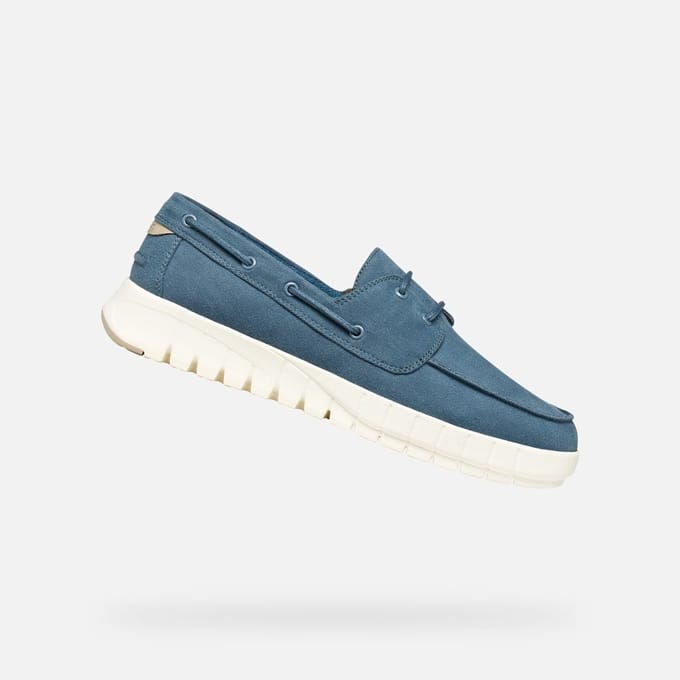 GEOX FLEXTRIDE HEREN Loafers - DENIM - Maat 43
