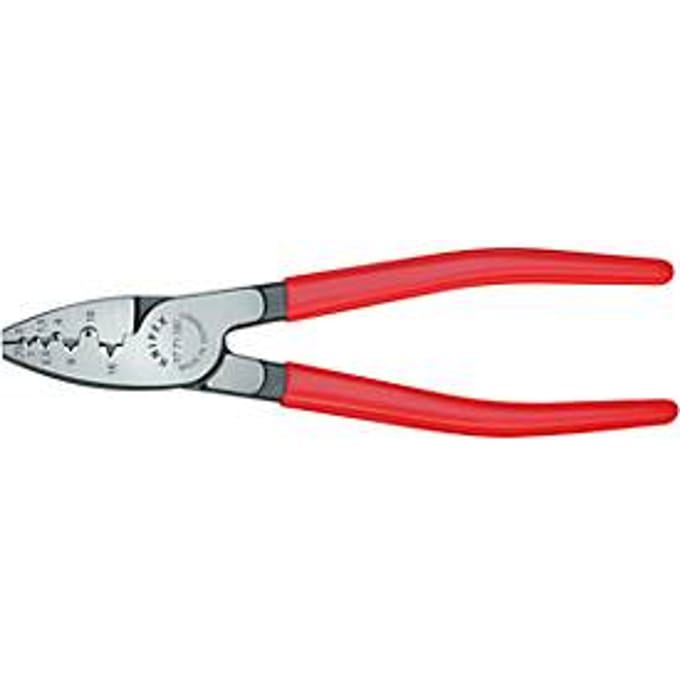 Knipex 97 71 180 Krimptang Adereindhulzen 0.25 tot 16 mm²