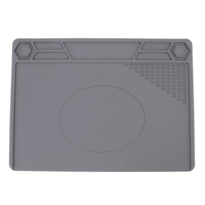 Hittebestendige siliconen reparatiemat met schaalliniaal en schroefpositie Antislip Multifunctioneel