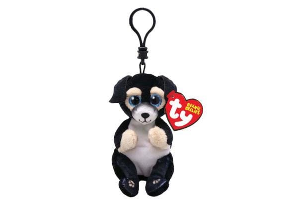 TY Beanie Babies Bellies Clip Knuffel Hond Ranger 10 cm