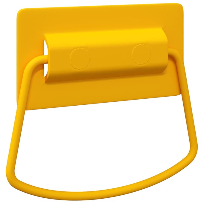 vidaXL Kast Handvatten Mosterdgeel 85 x 45 mm Metaal