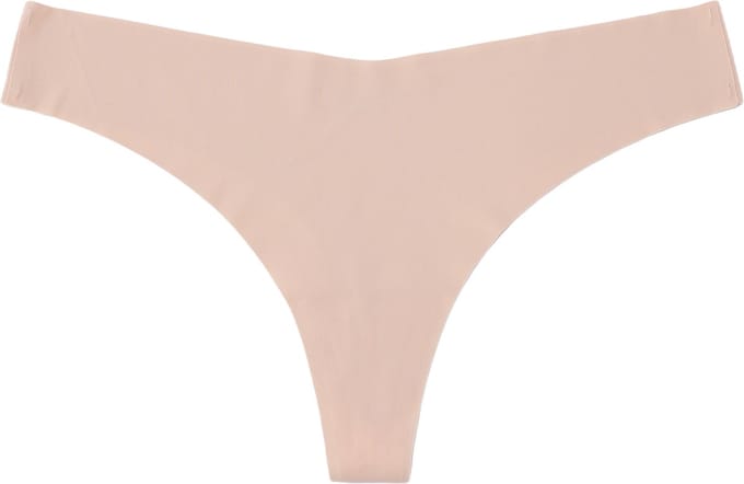 Emilie collection - string - beige - naadloos - Maat medium