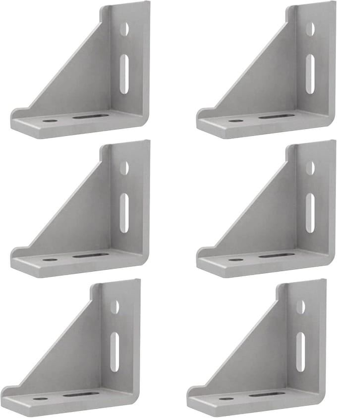6x Hoekbeugel 40x80cm voor Sterke Vernauwing en Montage