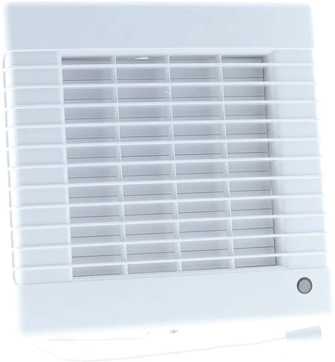 Badkamer-/ toiletventilator MAVT 125 wit