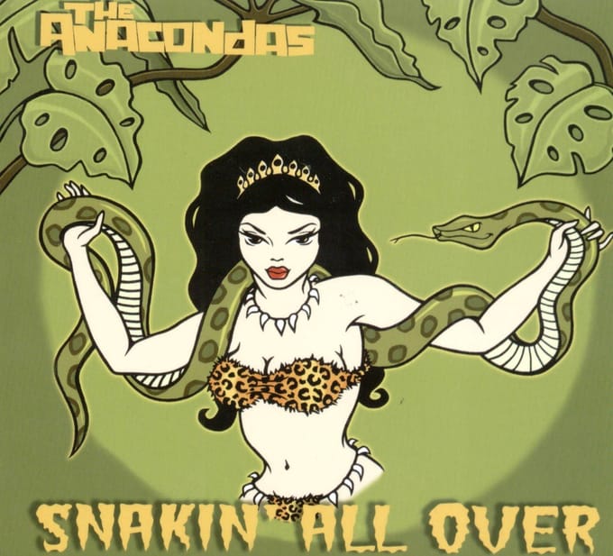 The Anacondas - Snakin' All Over (CD)