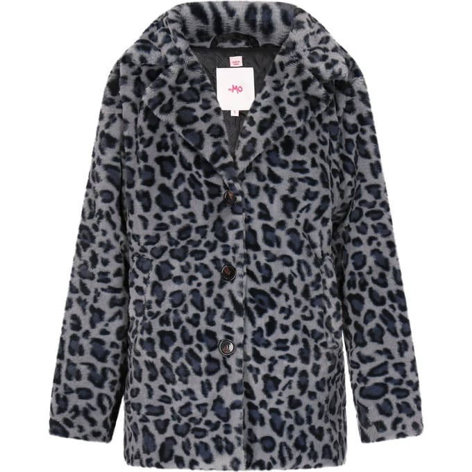 Mymo jas Dames Blauw Veelkleurig