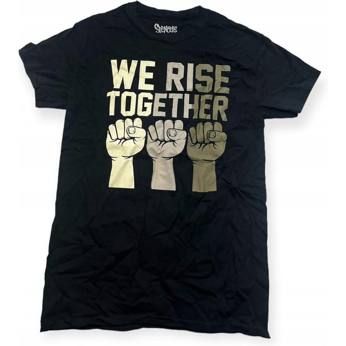 Koszulka T-shirt męski okrągły dekolt SPENCER'S nadruk S