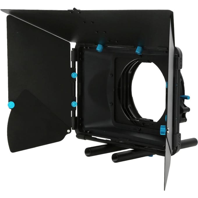 FOTGA DP3000 M3 Professionele Swing-Away Matte Box Camera Opname Follow Focus Zonnekap voor A7 BMPC black