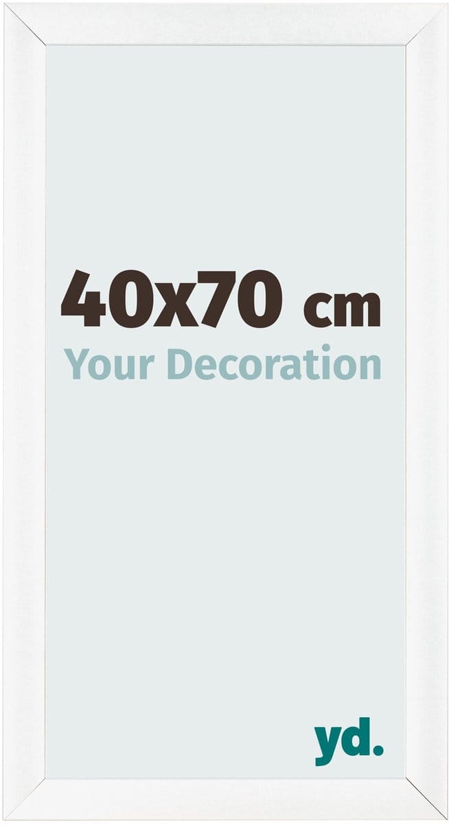Your Decoration - Fotolijst 40x70 cm - MDF - Wit Mat - Pisa