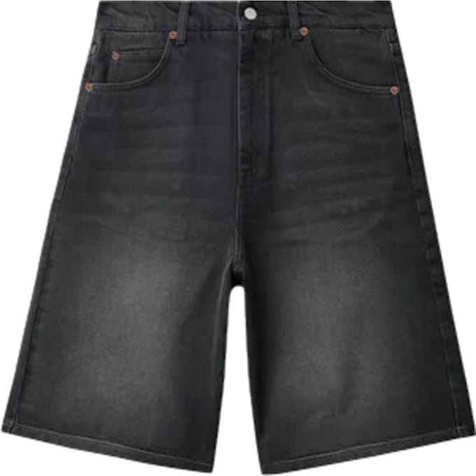Burocs Marco Baggy Korte Broek Grijs