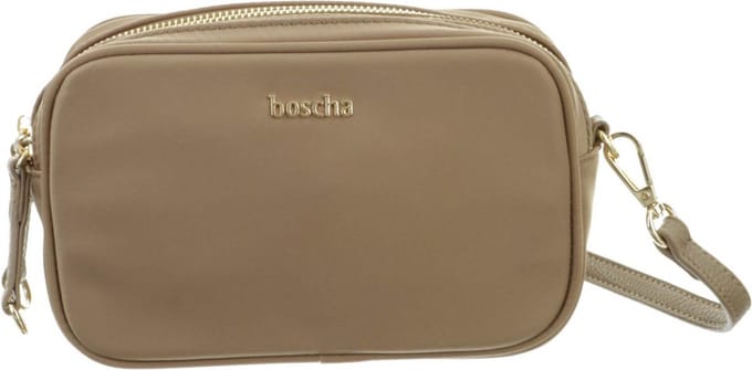 boscha Schoudertas Avondtas Camera Bag Taupe Beige