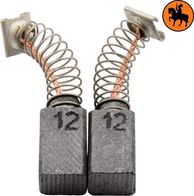 Koolborstelset voor Hitachi zaag C 5Y - 6,5x7,5x12mm