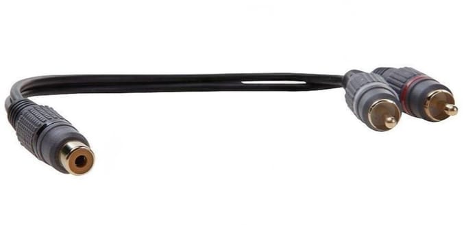 Tulp Splitter Contra RCA Female - 2x Tulp RCA Male