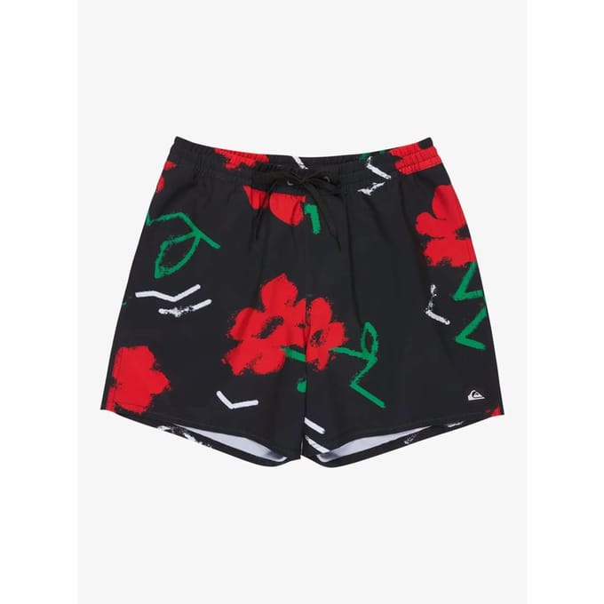 Quiksilver Stretch Printed Volley 16´´ Zwembroek Zwart 2XL Man